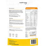 Happy Way Magnesium Powder Tropical 315g — back pack image (UHP)