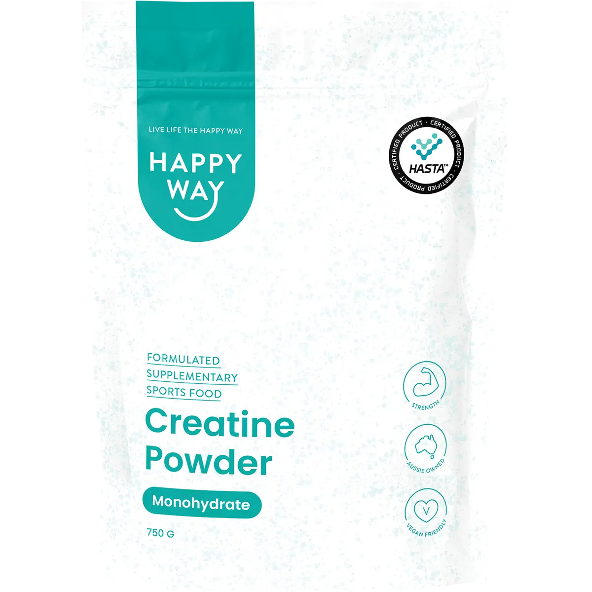 Happy Way Creatine Powder Monohydrate — official UHP product image 2