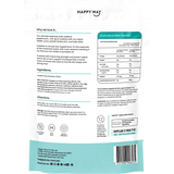 Happy Way Creatine Powder Monohydrate — back pack image (UHP)