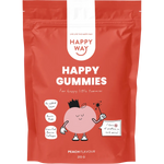 Happy Way Peach Flavour Happy Gummies Mix 210g — front pack image (UHP)