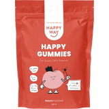 Happy Way Peach Flavour Happy Gummies Mix 210g — front pack image (UHP)