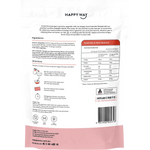 Happy Way Peach Flavour Happy Gummies Mix 210g — back pack image (UHP)