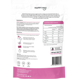 Happy Way Strawberry Flavour Happy Gummies Mix 210g — back pack image (UHP)