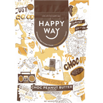 Happy Way Choc Peanut Butter Vegan Protein 500g — front pack image (UHP)