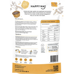 Happy Way Choc Peanut Butter Vegan Protein 500g — back pack image (UHP)