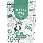 Happy Way Choc Mint Whey Protein Powder 500g — front pack image (UHP)