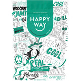 Happy Way Choc Mint Whey Protein Powder 500g