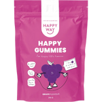 Happy Way Happy Gummies Grape 210g — front pack image (UHP)