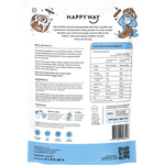 Happy Way Whey Protein Powder Cinnamon Bun 500g — back pack image (UHP)