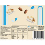 Happy Way Whey Protein Bar Vanilla Nougat 10x60g — back of pack and product information