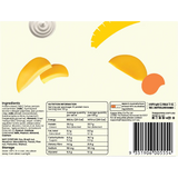 Happy Way Whey Protein Bar Mango Cream 10x60g — back of pack and product information