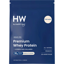 Happy Way Men's Premium Whey Protein Powder Vanilla 900g Happy Way