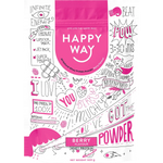 Happy Way Whey Protein Powder Berry 500g — front pack image (UHP)