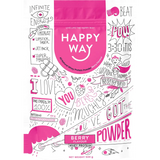 Happy Way Whey Protein Powder Berry 500g — front pack image (UHP)