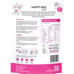 Happy Way Whey Protein Powder Berry 500g — back pack image (UHP)