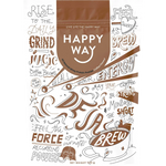 Happy Way Whey Protein Powder Coffee — front pack image (UHP)