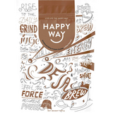 Happy Way Whey Protein Powder Coffee — front pack image (UHP)