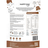 Happy Way Whey Protein Powder Coffee — back pack image (UHP)