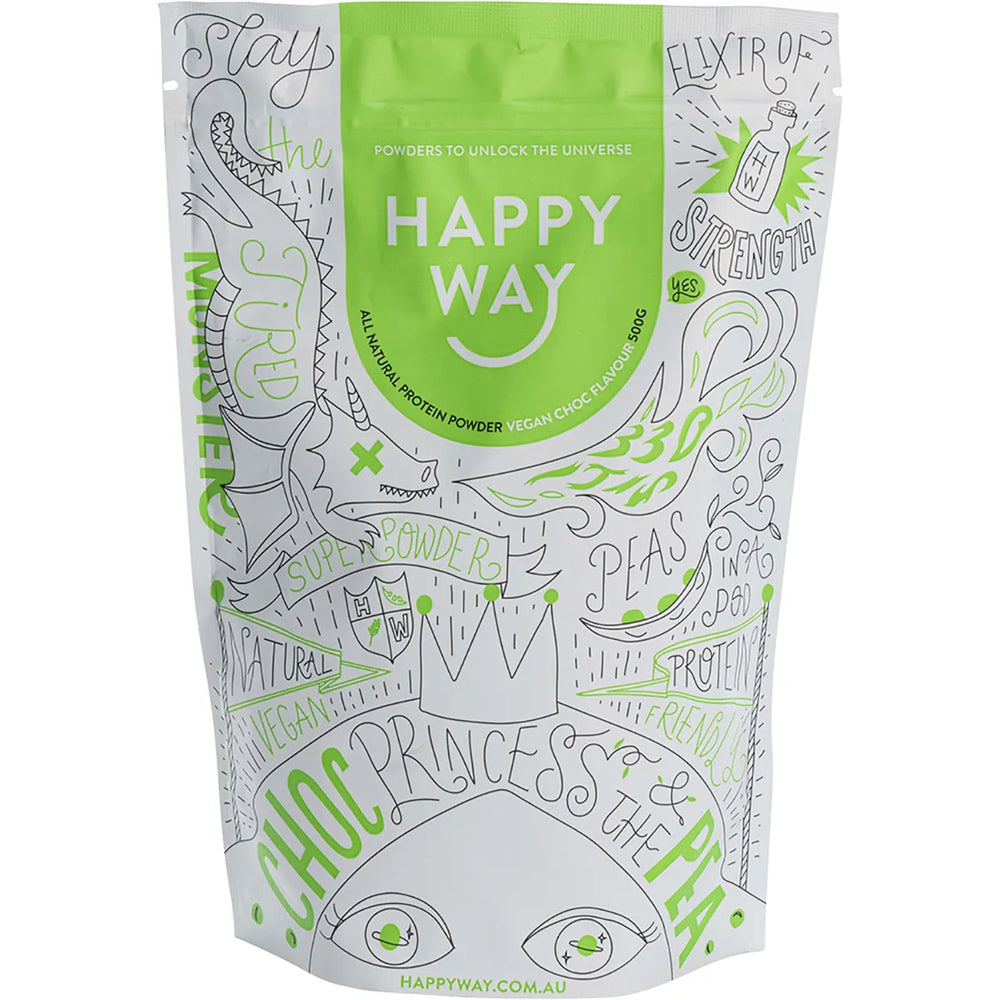 Happy Way Pea Protein Powder Chocolate