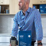 Happy Way Men's Premium Whey Protein Powder Vanilla 900g