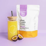 Happy Way Ashy Bines Whey Protein Water Passionfruit 420g