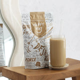 Happy Way Coffee Whey Protein Powder lifestyle image
