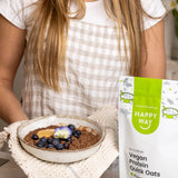 Happy Way Vegan Protein Quick Oats Chocolate 700g