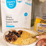 Happy Way Whey Protein Quick Oats Vanilla 700g