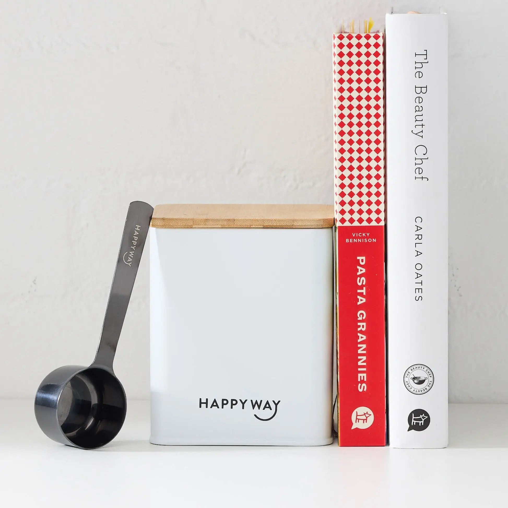 Happy Way Pro Stainless Steel Scoop styled lifestyle image