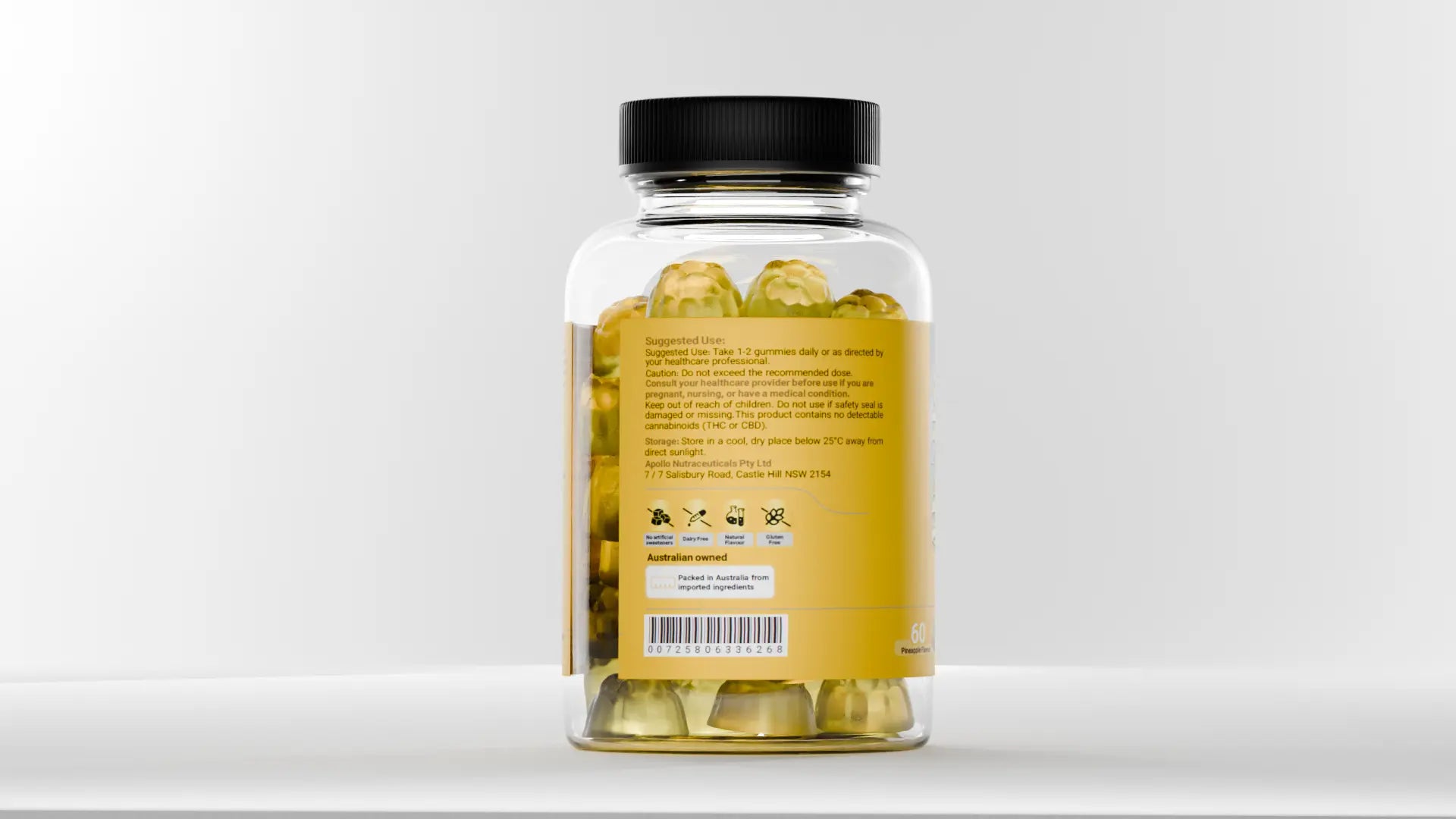Apollo Nutraceuticals Hemp Seed Oil Gummies official product image 6