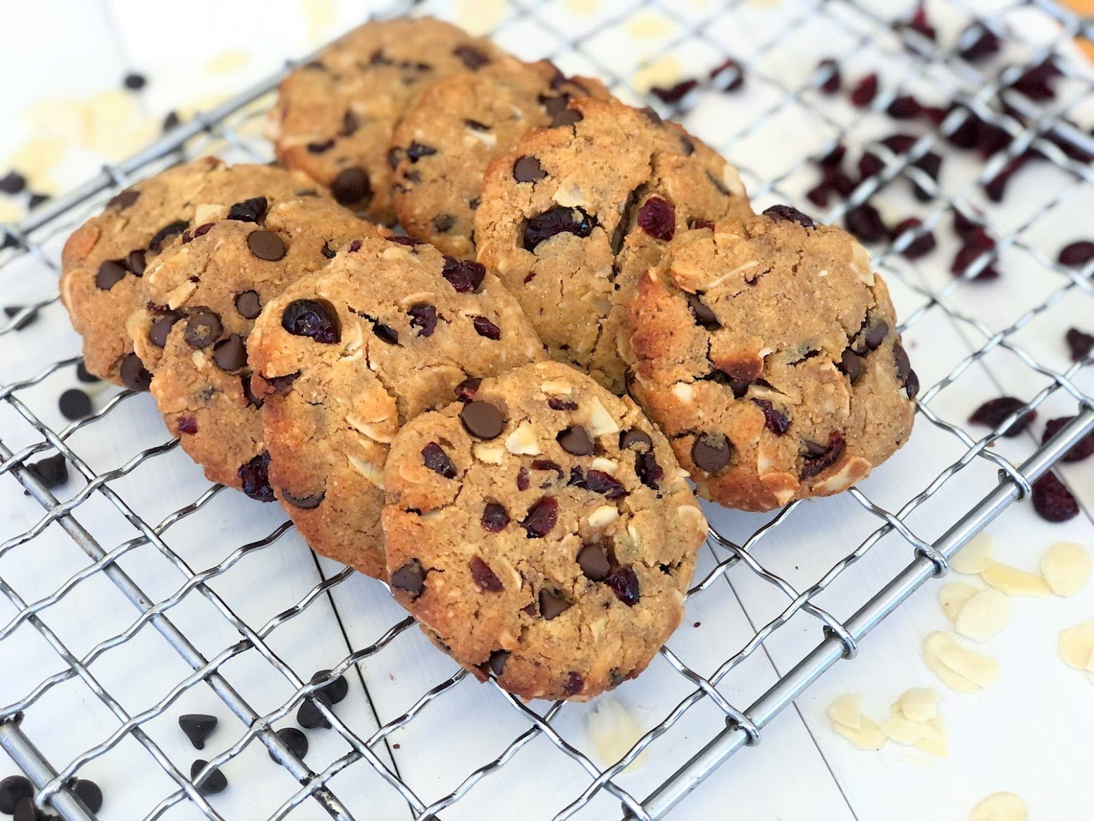 PBCO Protein Cookie Base Mix — baked cookies lifestyle image