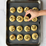 Ever Eco Silicone Baking Mat in-use baking lifestyle image