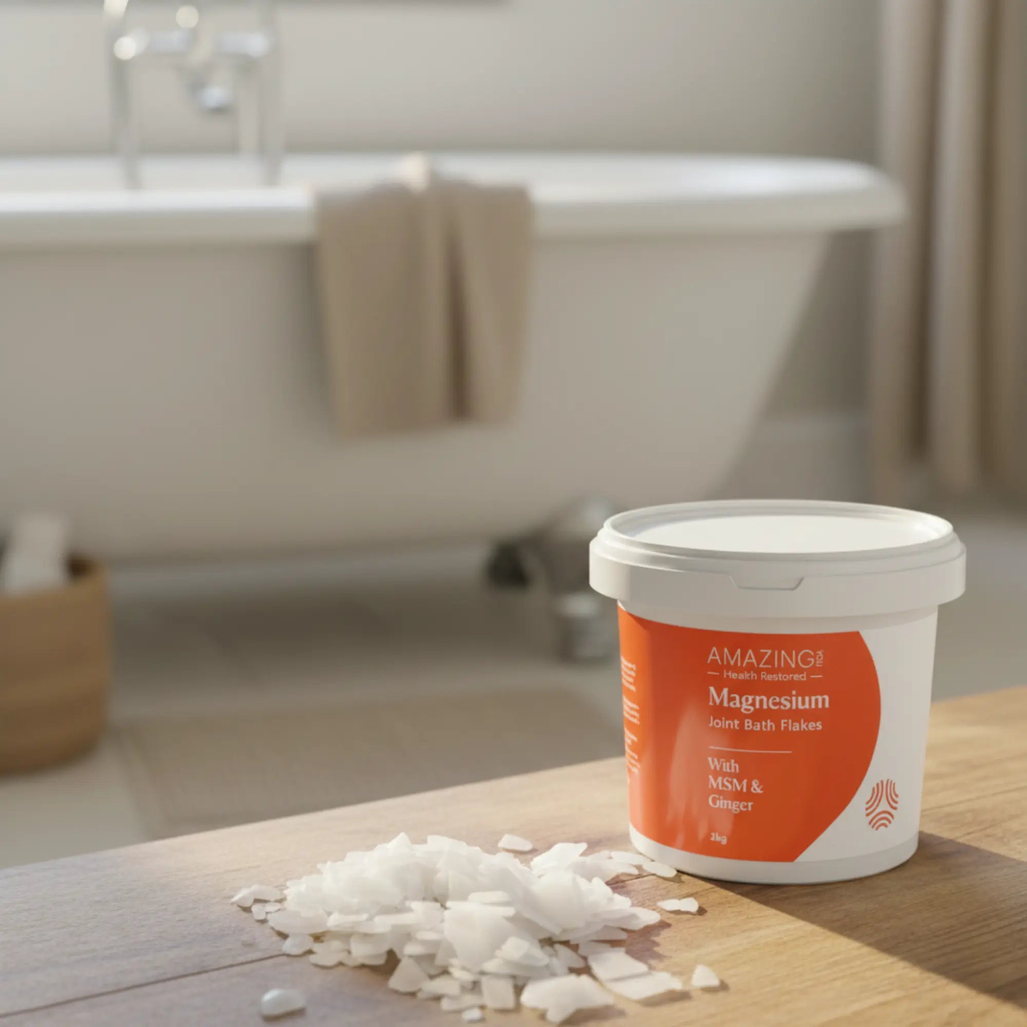 Amazing You Magnesium Joint Bath Flakes – product image