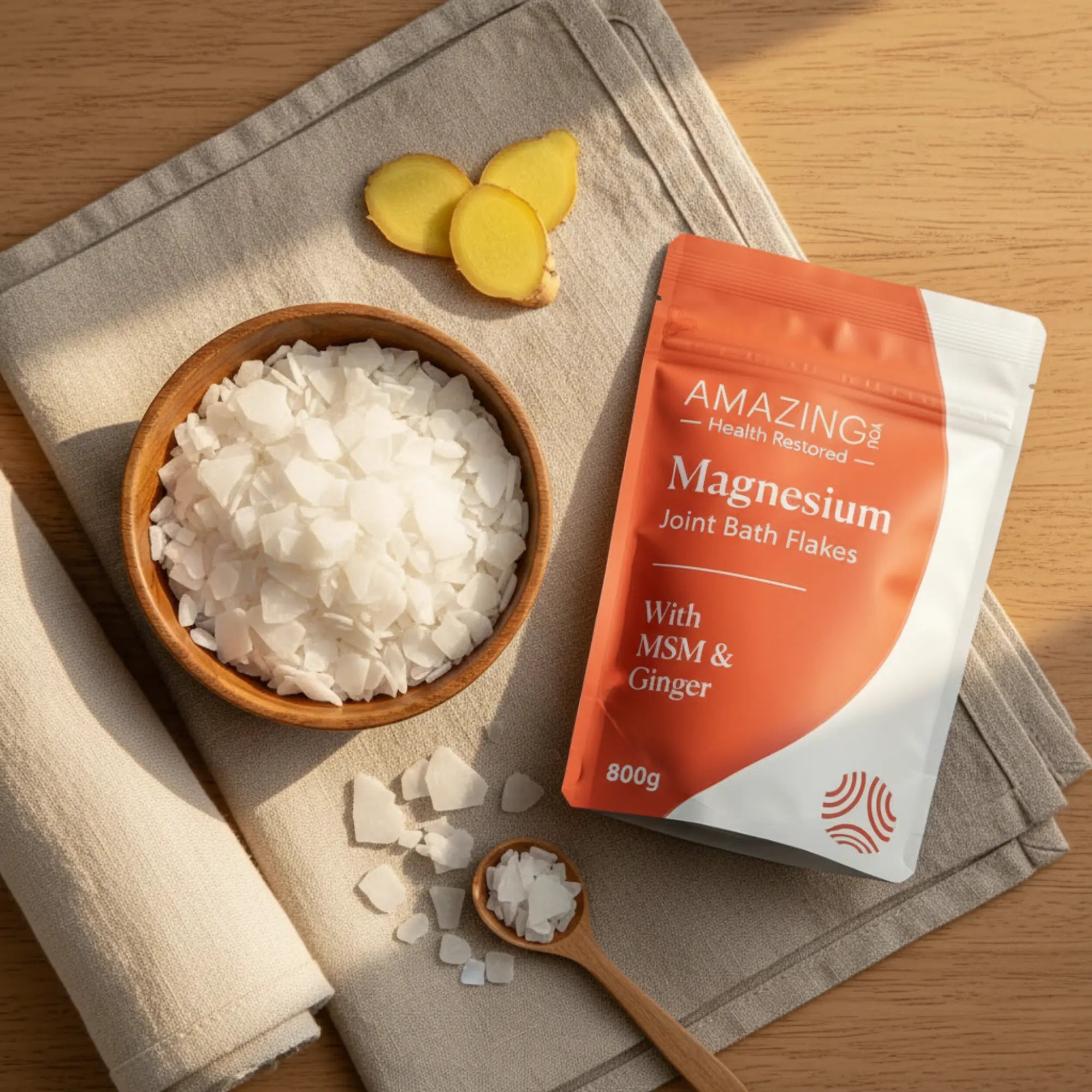Amazing You Magnesium Joint Bath Flakes – product image