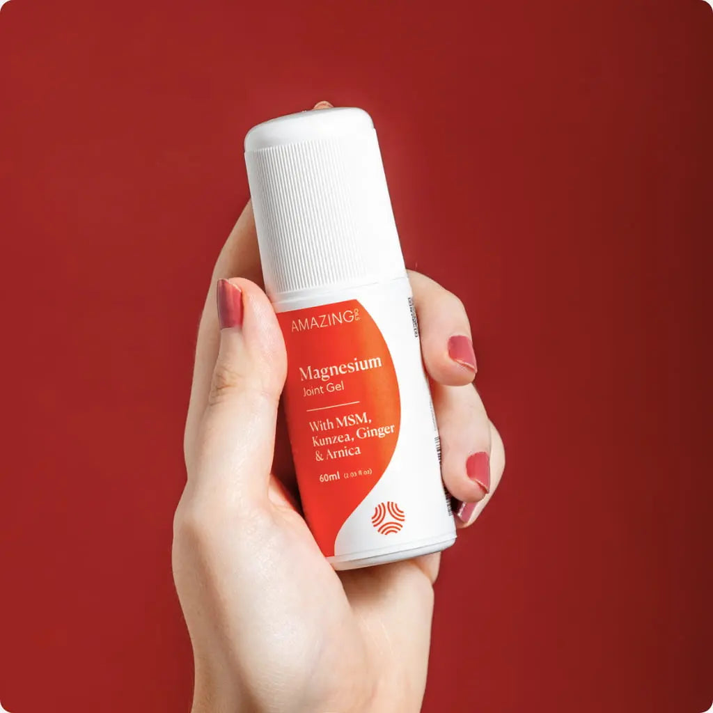 Amazing You Joint Magnesium Gel handheld product lifestyle