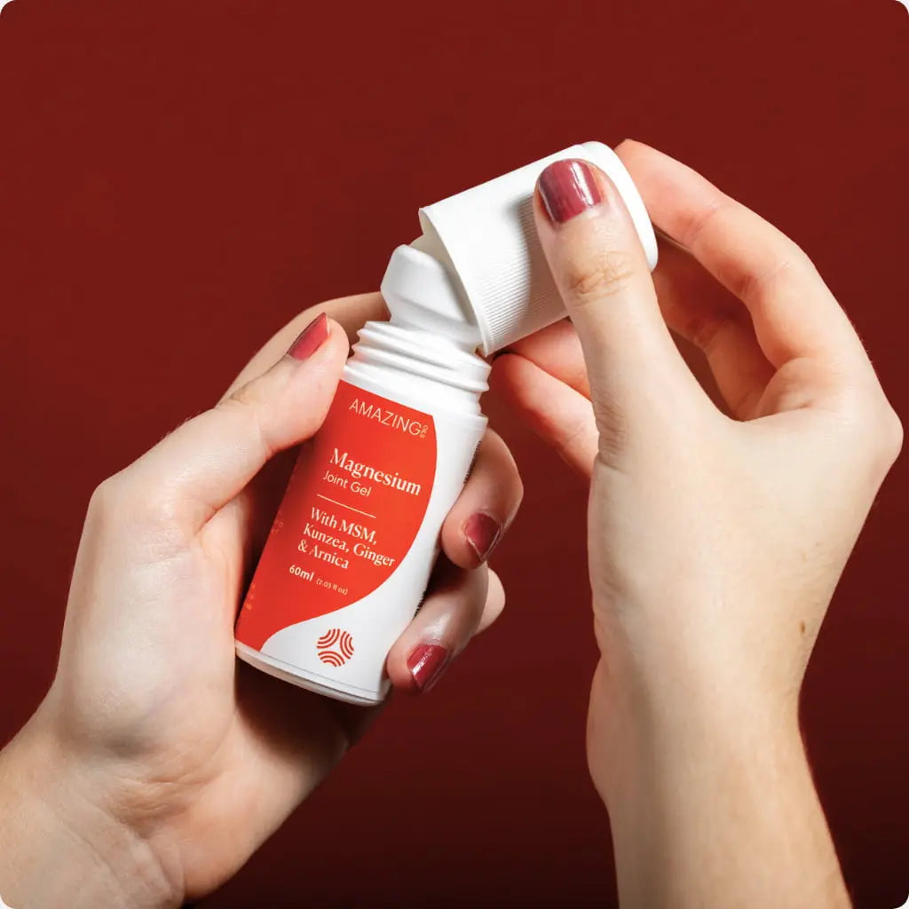 Amazing You Joint Magnesium Gel handheld lifestyle