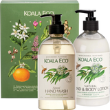 Koala Eco Hand Wash & Body Lotion Gift Pack Lemon Scented, Eucalyptus & Rosemary 2x500ml — front pack image (UHP)