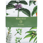 Koala Eco Tea Towel Botanical — front pack image (UHP)