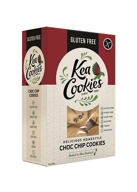 Kea Cookies - Gluten Free - Choc Chip 250g