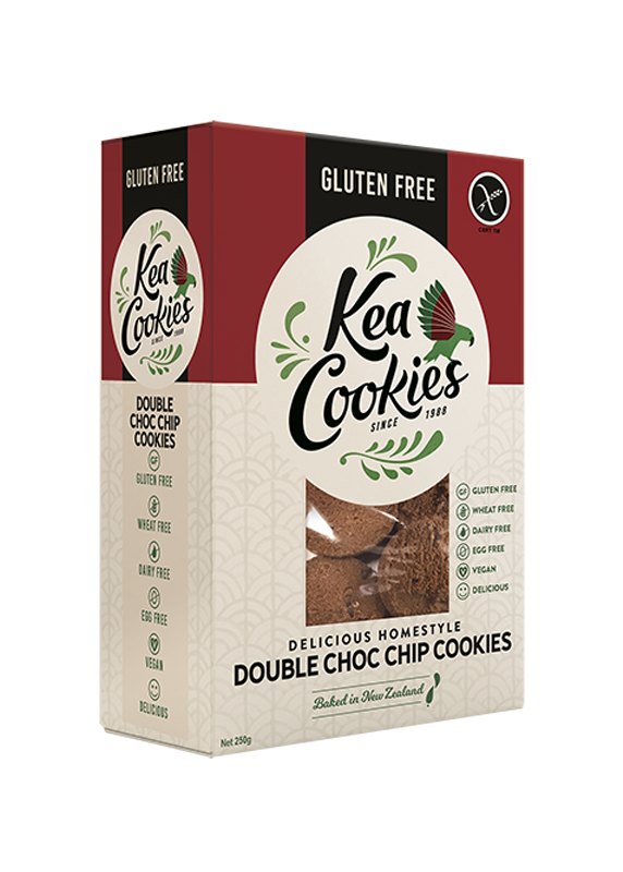 Kea Cookies - Gluten Free - Double Choc Chip 250g