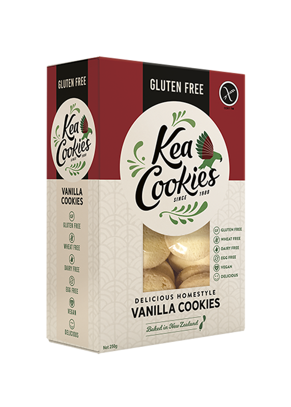 Kea Cookies - Gluten Free - Vanilla 250g