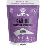 Lakanto Baking Blend Monkfruit Sweetener - Caster Sugar Substitute 200g — front pack image (UHP)