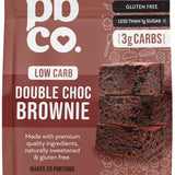 PBCO Double Choc Brownie Low Carb 300g