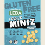 (BBD - 28/07/2026) Leda Cracker Miniz  Sour Crème & Chives 150g Leda