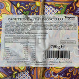 Vergani Panettone Sicily Wrap: Limoncello 750g