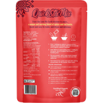 Love My Earth Quick Stix Mix Organic Dahl Bombay Tomato 200g — back pack image (UHP)