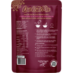 Love My Earth Quick Stix Mix Organic Dahl Indian Masala 200g — back pack image (UHP)