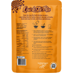Love My Earth Quick Stix Mix Organic Turmeric Kitchari 200g — back pack image (UHP)