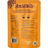 Love My Earth Quick Stix Mix Organic Turmeric Kitchari 200g — back pack image (UHP)