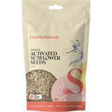 Live Wholefoods Organic Activated Sunflower Seeds — front pack image (UHP)